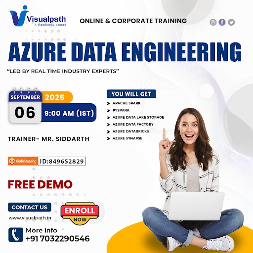 Azure Data Engineering Online Free Demo Join on Sept 6th
